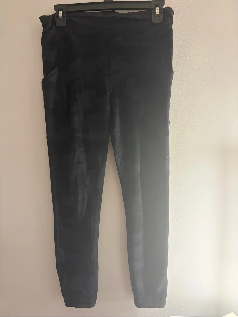 lululemon athletica Black Subtle Camo Leggings